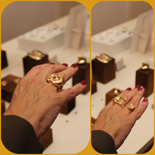 Giulia Barela Jewelry: ring "Abbraccio" of "Metafore" Collection